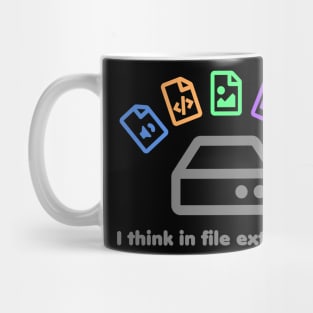Files (with text) Mug
